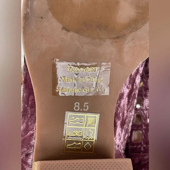 Jeffrey Campbell Taggart Booties in lush blush velvet size 8.5 - Picture 7 of 12